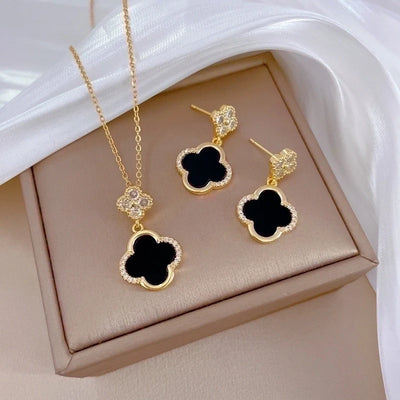 Zircon Clover Set