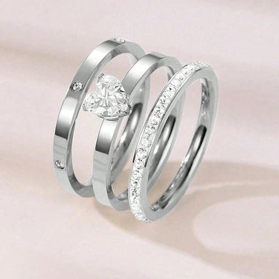 Nova Glow Zircon Band – Titanium