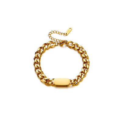 LuxeLink Gold Chain Bracelet