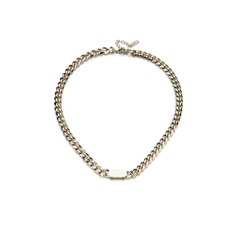 IceLink Silver Chain Necklace
