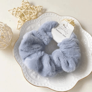 Bunny Fuzz Velvet Hair Rope