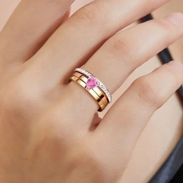 Nova Glow Zircon Band – Gold Powder Zirconium