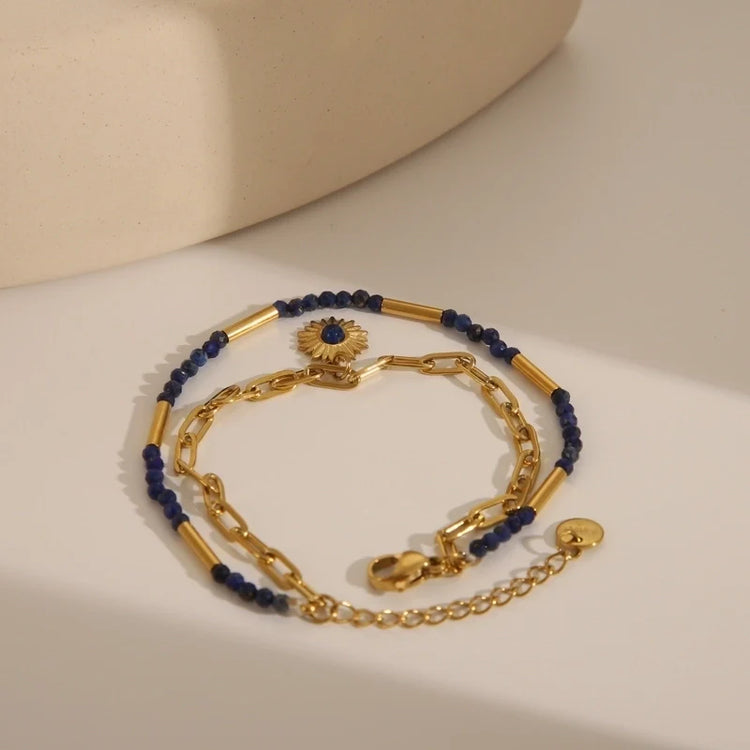 Zenvana Stone Cuff Bracelet