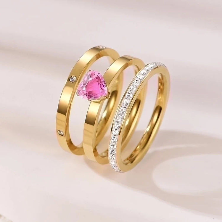 Nova Glow Zircon Band – Gold Powder Zirconium