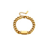 LuxeLink Gold Chain Bracelet