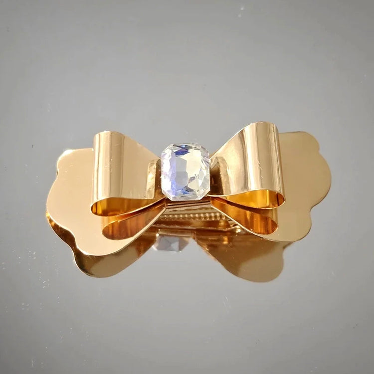 Princess Glow Bow Hair Pin – Gold