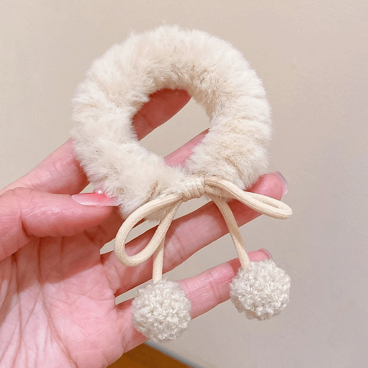 Fluffy Charm Plush Hair Rope